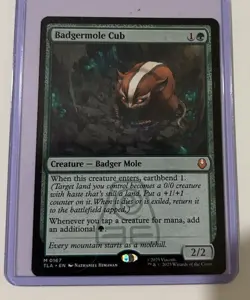 MTG Avatar Badgermole Cub Mythic Rare Never Played Near Mint Condition Fast Ship - Image 3