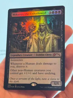 1X FOIL Mikaeus the Unhallowed MINT MTG Magic Secret Lair Zombie Commander EDH - Image 2