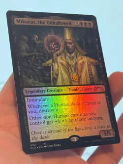 1X FOIL Mikaeus the Unhallowed MINT MTG Magic Secret Lair Zombie Commander EDH - Image 3