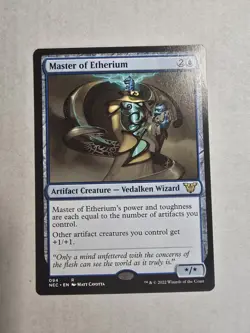 Master of Etherium Commander: Kamigawa: Neon Dynasty Regular - Image 1