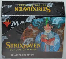 Strixhaven School of Mages Collector Booster Box Magic English Factory Sealed 630509958863 - Image 1