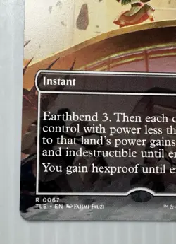MTG Avatar The Last Airbender Earthshape Borderless (Nonfoil) 0067 Magic - Image 5