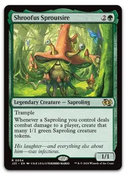 MTG ~ Shroofus Sproutsire (Anime) ~ Foundations Jumpstart ~ Near Mint - Image 1