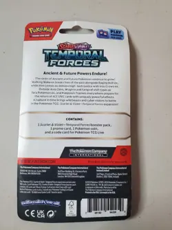 Pokemon TCG: Scarlet & Violet - Temporal Forces Checklane Blisters - Image 2