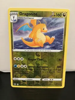 Dragonite 131/195 Pokemon Silver Tempest Reverse Holo Rare - Image 1