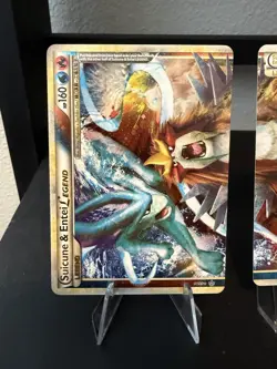 ULTRA RARE Suicune & Entei Legend Set 94/95 Pokemon Holo HGSS Unleashed - Image 3
