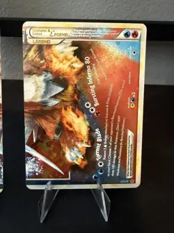 ULTRA RARE Suicune & Entei Legend Set 94/95 Pokemon Holo HGSS Unleashed - Image 4