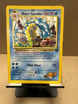 Pokemon TCG Misty's Gyarados Gym Challenge 13/132 Holo Unlimited Holo Rare - Image 1