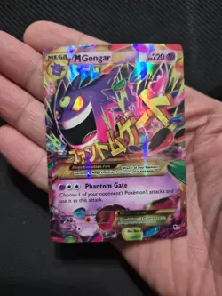 2014 POKEMON XY PHANTOM FORCES SECRET RARE #121 M GENGAR EX EXCELLENT CONDITIONS - Image 3