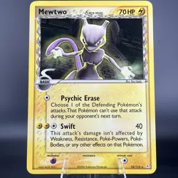 Mewtwo 24/110 Pokemon TCG - Delta Species EX Holon Phantoms (LP) - Image 1