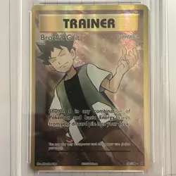 2016 Pokemon XY Evolutions BROCK'S GRIT Full Art PSA 9 - 107/108 - Image 3