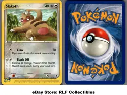 2003 Pokemon, EX Ruby & Sapphire #45/109 Slakoth, Uncommon - Image 1