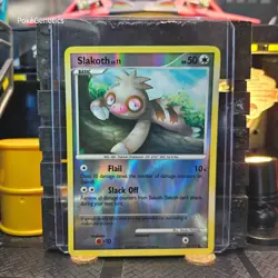 Slakoth Platinum Reverse Holo Pokemon TCG 95/127 Common - Image 1
