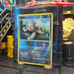Slakoth Platinum Reverse Holo Pokemon TCG 95/127 Common - Image 2