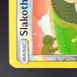2019 Pokemon Gaming Sun & Moon Unified Minds Slakoth Reverse Holo #167/236 - Image 4