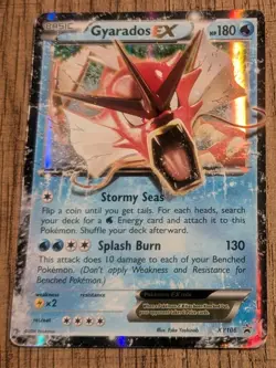 Pokemon Gyarados EX XY106 Black Star Promo Ultra Rare Holo - MP - Image 1