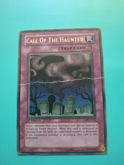 Yugioh - Call Of The Haunted Ultra Rare 1st Edition PSV-012 HP - Image 1