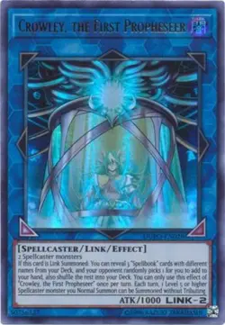 Yugioh! Crowley, the First Propheseer - DUPO-EN028 - Ultra Rare - Unlimited Edit - Image 1