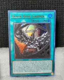Yu-Gi-Oh! Black Rose Garden *ULTRA RARE* DOOD-EN055 1st Edition NM/M - Image 1