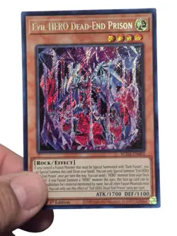 Yu-Gi-Oh! Evil Hero Dead-End Prison SUDA-EN002 Supreme Darkness - Image 2