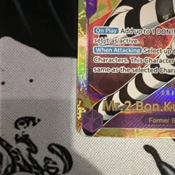 One Piece TCG The Best Vol. 2 PRB02 Mr.2.Bon.Kurei(Bentham) EB01-061 SEC Reprint - Image 2