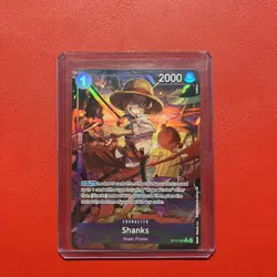 One Piece Shanks (Alt Art) OP13-065 R Carrying on His Will English - Image 1