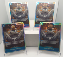 Monkey D. Garp Playset - OP12-056 x4 - Legacy of the Master - One Piece TCG - Image 1