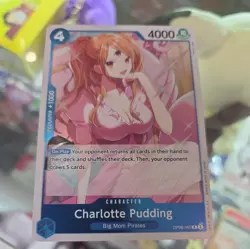 Charlotte Pudding OP06-047 R FOIL The Best Vol.2 -Near Mint- One Piece TCG CCG - Image 1