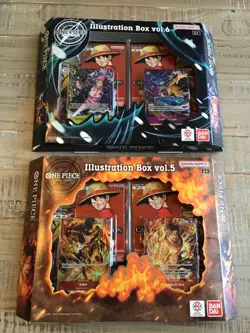 One Piece 13 OP-13 Illustration Box (IB-05) Vol.5 and Vol.6 - IN HAND - Image 1