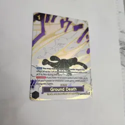 One Piece TCG - Ground Death (Alternate Art) - The Azure Sea's Seven (OP14 -096) - Image 2