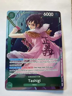 Tashigi OP14-029 Dash pack Promo- The Azure Sea's Seven ENGLISH NM - Image 1