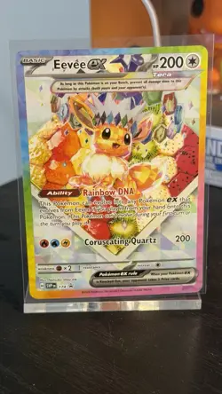 Eevee EX 174 Scarlet & Violet Promo Holo Card Prismatic Evolutions - Image 1