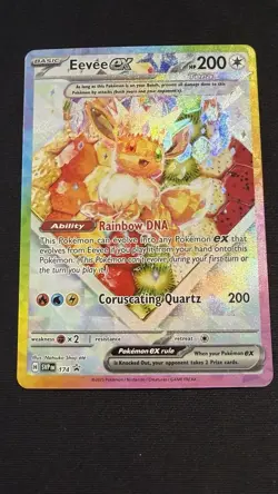 Eevee EX 174 Scarlet & Violet Promo Holo Card Prismatic Evolutions - Image 2