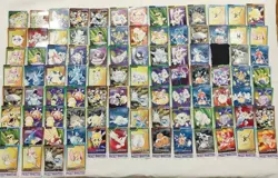 Pokemon Carddass Lot 94 Bandai Vending Series 1997 Japanese Cards, 2 Holo Prism - Image 1