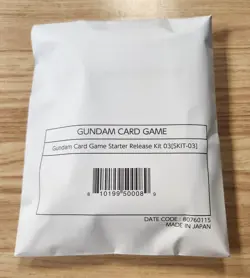 Gundam Card Game TCG Starter Release Kit 03 ENGLISH SEALED - SKIT-03 - Image 1