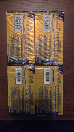 Pokemon Sun & Moon Team Up Booster Pack 4x3 Cards Pikachu Gengar English ART SET - Image 2