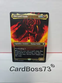 Fire Lord Azula (0334) (Borderless) The Last Airbender Regular + Bonus Card Free - Image 1
