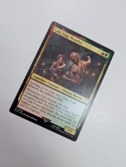 MTG - Cait, Cage Brawler - Fallout (PIP) NM/M Condition - Image 2