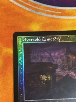 D1167 MAGIC DOMINARIA REMASTERED OVERSOLD CEMETERY #309 NM R RETRO FOIL MTG - Image 3