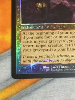 D1167 MAGIC DOMINARIA REMASTERED OVERSOLD CEMETERY #309 NM R RETRO FOIL MTG - Image 4