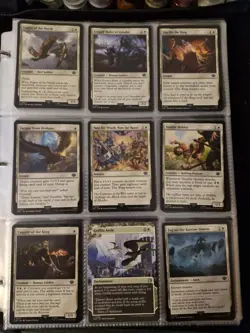 Magic the gathering card binder, binder included, see pics for cards - Image 1
