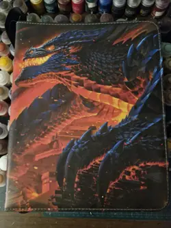 Magic the gathering card binder, binder included, see pics for cards - Image 2