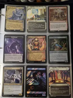Magic the gathering card binder, binder included, see pics for cards - Image 3