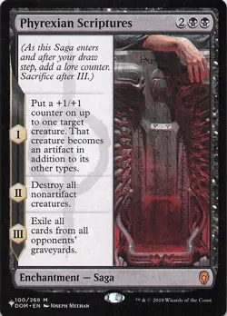 Phyrexian Scriptures The List Reprints Regular - Image 1