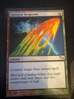 MTG: Guttural Response - Shadowmoor - Magic Card - Image 1