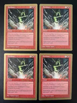 MTG- Fireblast x4 - 1998 Seattle World Championship Deck - Image 1