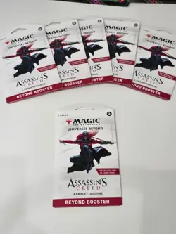 Magic The Gathering Assassin's CreedBeyond Booster Pack MTGGUARANTEED 1-FOIL - Image 2
