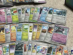 All Pokemon Scarlet & Violet Prismatic Evolutions Bulk 500+ cards lot NM - Image 4