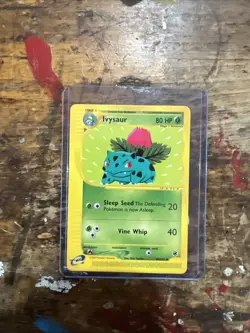 Pokemon TCG Ivysaur Expedition Card 82/165 Uncommon, LP Condition - Image 1