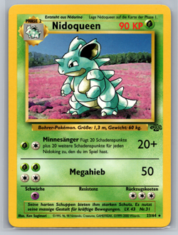 Pokemon Nidoqueen #23/64 Non-Holo Rare - 1999 Unlimited Jungle Set - NM - Image 1